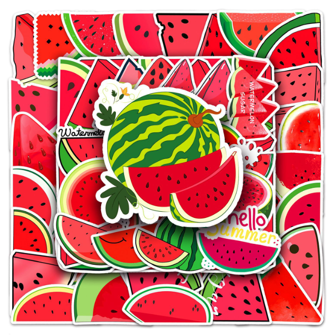 Stickers melon 50pcs - 50 different stickers