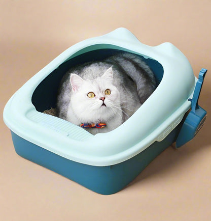 ANNAM Záchod pro kočky s lopatkou 34x43x20 cm