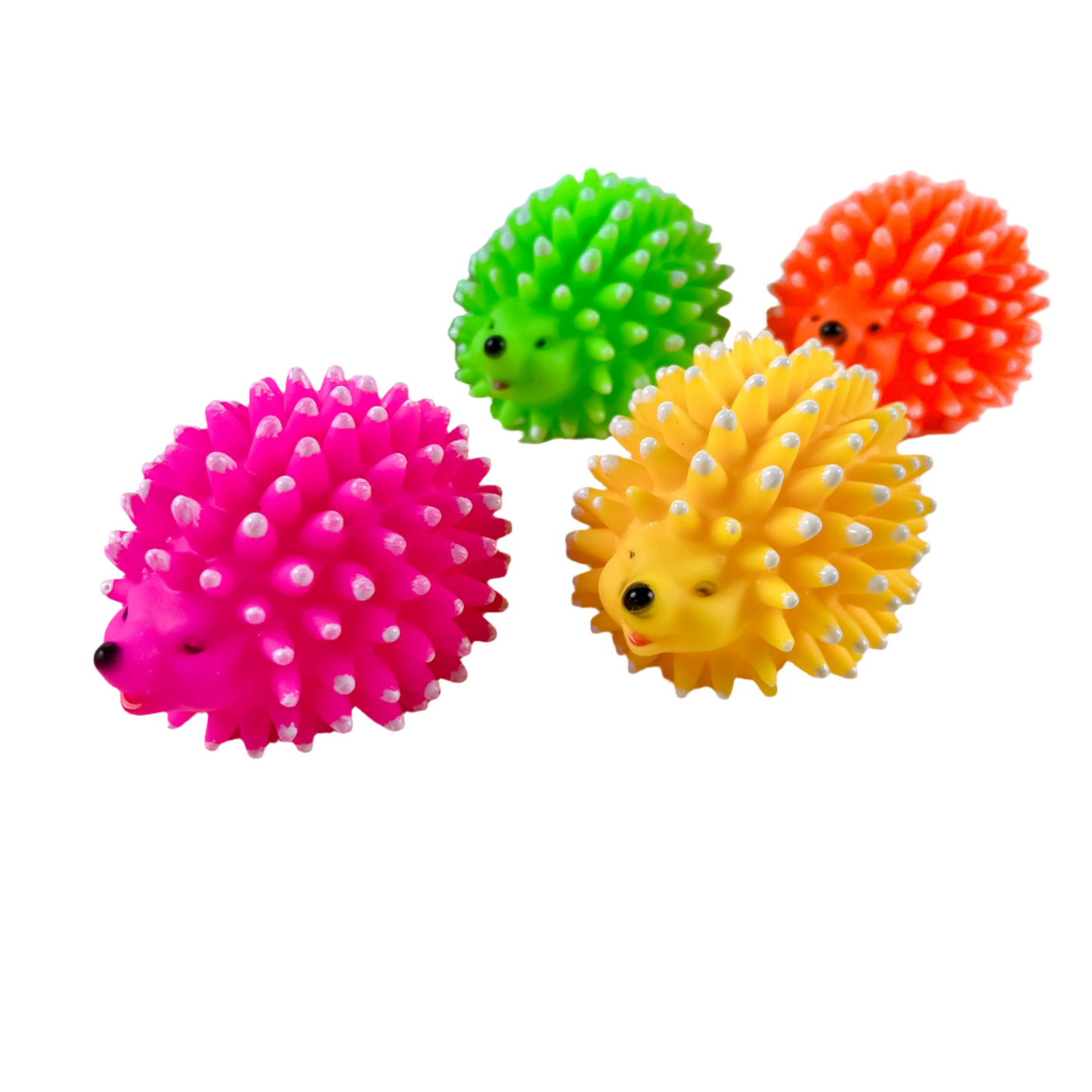 Sand hedgehog 4pcs x 9cm, different colors (price for the whole set)