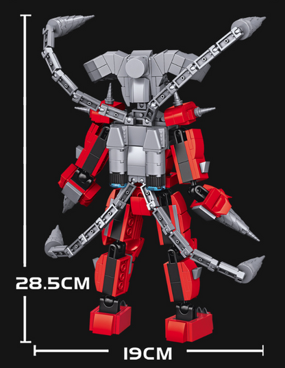 Stavebnice skibidi Titan drillman 28.5x19 cm, 494 ks