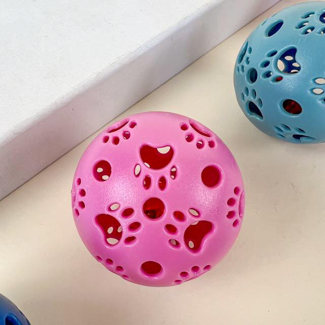 Plastic ball rattling 5cm, set 2pcs