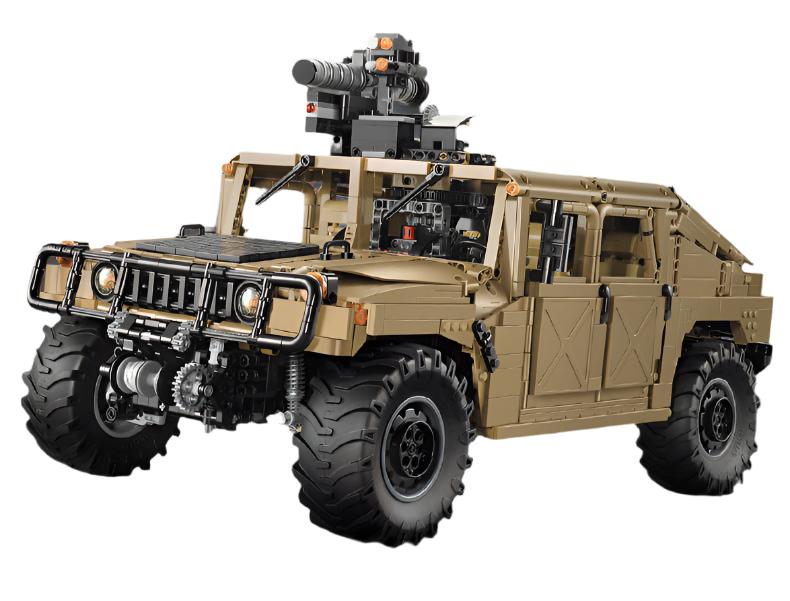 Stavebnice Humvee 52.6x27.2x21.2 cm, 3935 ks