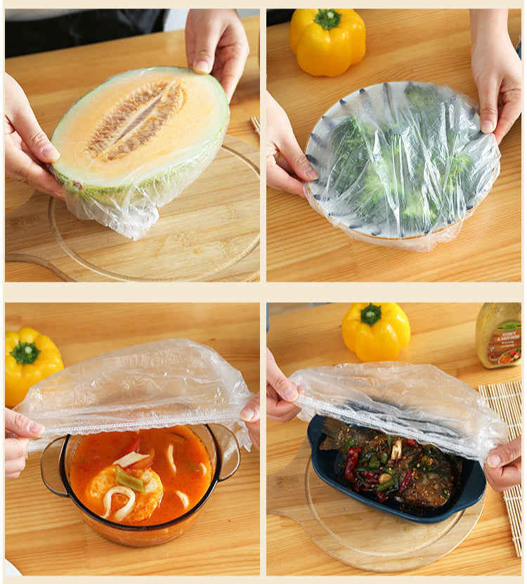 WRAPY 100ks 35cm Ø22cm Elastická Potravinářská Fólie - Testovaná pro styk s potravinami