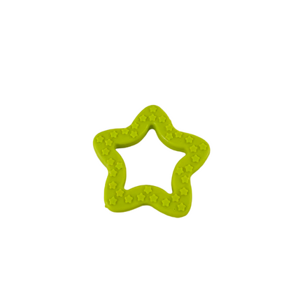 A rubber star for dogs