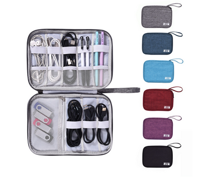 Travel organizer for cables