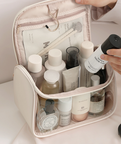 Travel organizer for cosmetics