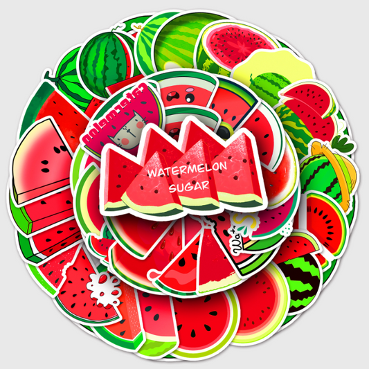 Stickers melon 50pcs - 50 different stickers