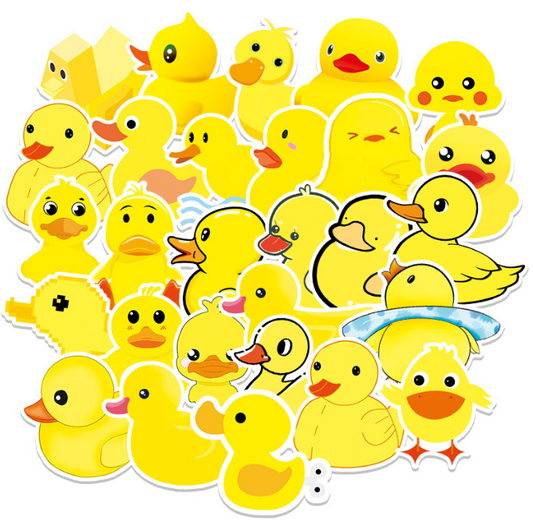 Stickers duck 50pcs - 50 different stickers